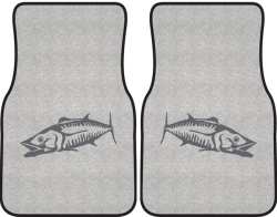 Mackerel Silhouette Car Mats