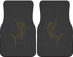 Marlin Silhouette Car Mats