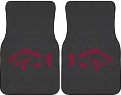 Red Snapper Silhouette Car Mats