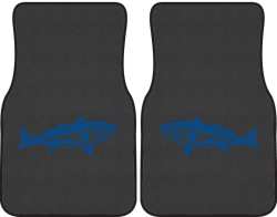 Redfish Silhouette Car Mats