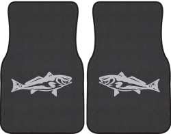 Redfish Silhouette Car Mats