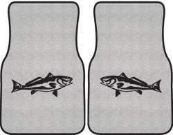 Redfish Silhouette Car Mats