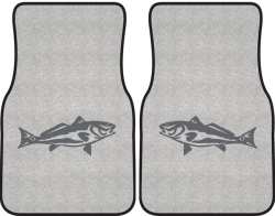 Redfish Silhouette Car Mats