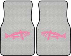 Redfish Silhouette Car Mats