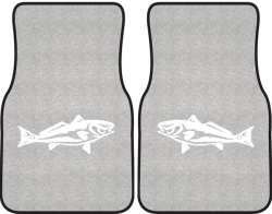 Redfish Silhouette Car Mats