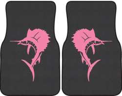 Sailfish Silhouette Car Mats
