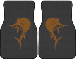 Sailfish Silhouette Car Mats