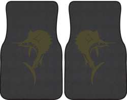 Sailfish Silhouette Car Mats