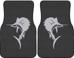 Sailfish Silhouette Car Mats
