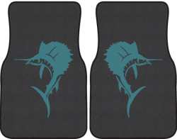 Sailfish Silhouette Car Mats