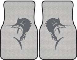 Sailfish Silhouette Car Mats