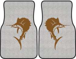 Sailfish Silhouette Car Mats