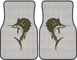 Sailfish Silhouette Car Mats