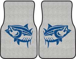 Yellowfin Tuna Silhouette Car Mats