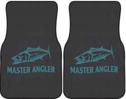 Master Angler Mackerel Silhouette Car Mats