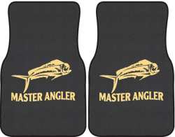 Master Angler Mahi Mahi Silhouette Car Mats