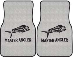 Master Angler Mahi Mahi Silhouette Car Mats