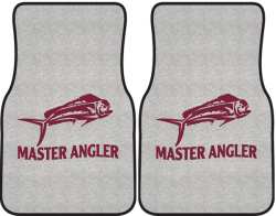 Master Angler Mahi Mahi Silhouette Car Mats