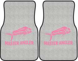 Master Angler Mahi Mahi Silhouette Car Mats