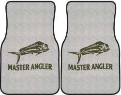 Master Angler Mahi Mahi Silhouette Car Mats