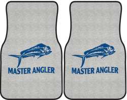 Master Angler Mahi Mahi Silhouette Car Mats