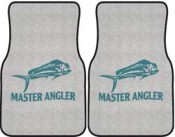 Master Angler Mahi Mahi Silhouette Car Mats