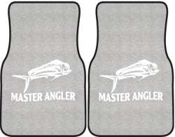 Master Angler Mahi Mahi Silhouette Car Mats