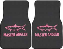 Master Angler Tarpon Silhouette Car Mats