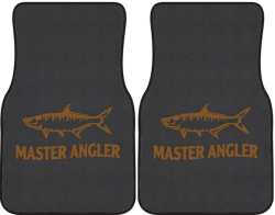 Master Angler Tarpon Silhouette Car Mats