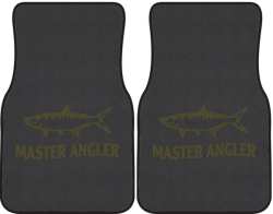 Master Angler Tarpon Silhouette Car Mats