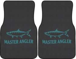 Master Angler Tarpon Silhouette Car Mats