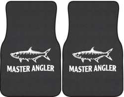 Master Angler Tarpon Silhouette Car Mats