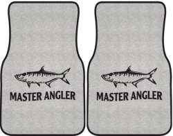 Master Angler Tarpon Silhouette Car Mats
