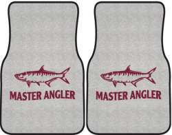Master Angler Tarpon Silhouette Car Mats
