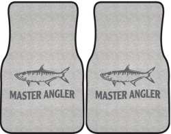 Master Angler Tarpon Silhouette Car Mats