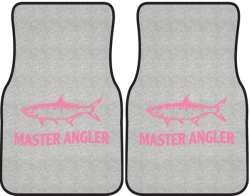 Master Angler Tarpon Silhouette Car Mats