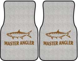 Master Angler Tarpon Silhouette Car Mats