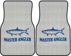 Master Angler Tarpon Silhouette Car Mats