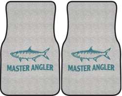 Master Angler Tarpon Silhouette Car Mats