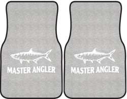 Master Angler Tarpon Silhouette Car Mats