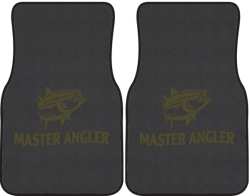 Master Angler Tuna Silhouette Car Mats