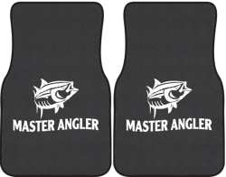 Master Angler Tuna Silhouette Car Mats