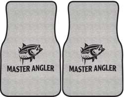 Master Angler Tuna Silhouette Car Mats