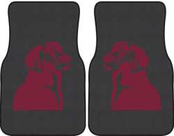 Faithful Lab Silhouette Car Mats