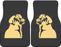 Faithful Lab Silhouette Car Mats