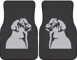 Faithful Lab Silhouette Car Mats