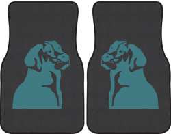 Faithful Lab Silhouette Car Mats