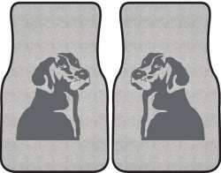 Faithful Lab Silhouette Car Mats