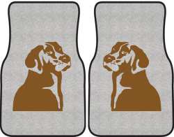 Faithful Lab Silhouette Car Mats