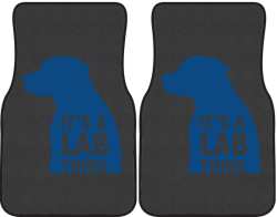 It's a Lab Thing Silhouette Car Mats